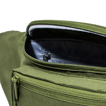 SKECHERS Green Unisex Waist Bag - Supersports Thailand