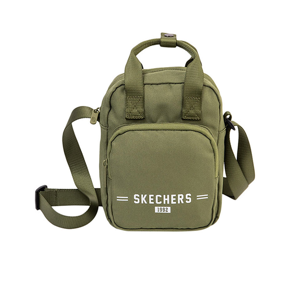 SKECHERS Green Unisex Crossbody Bag - Supersports Thailand