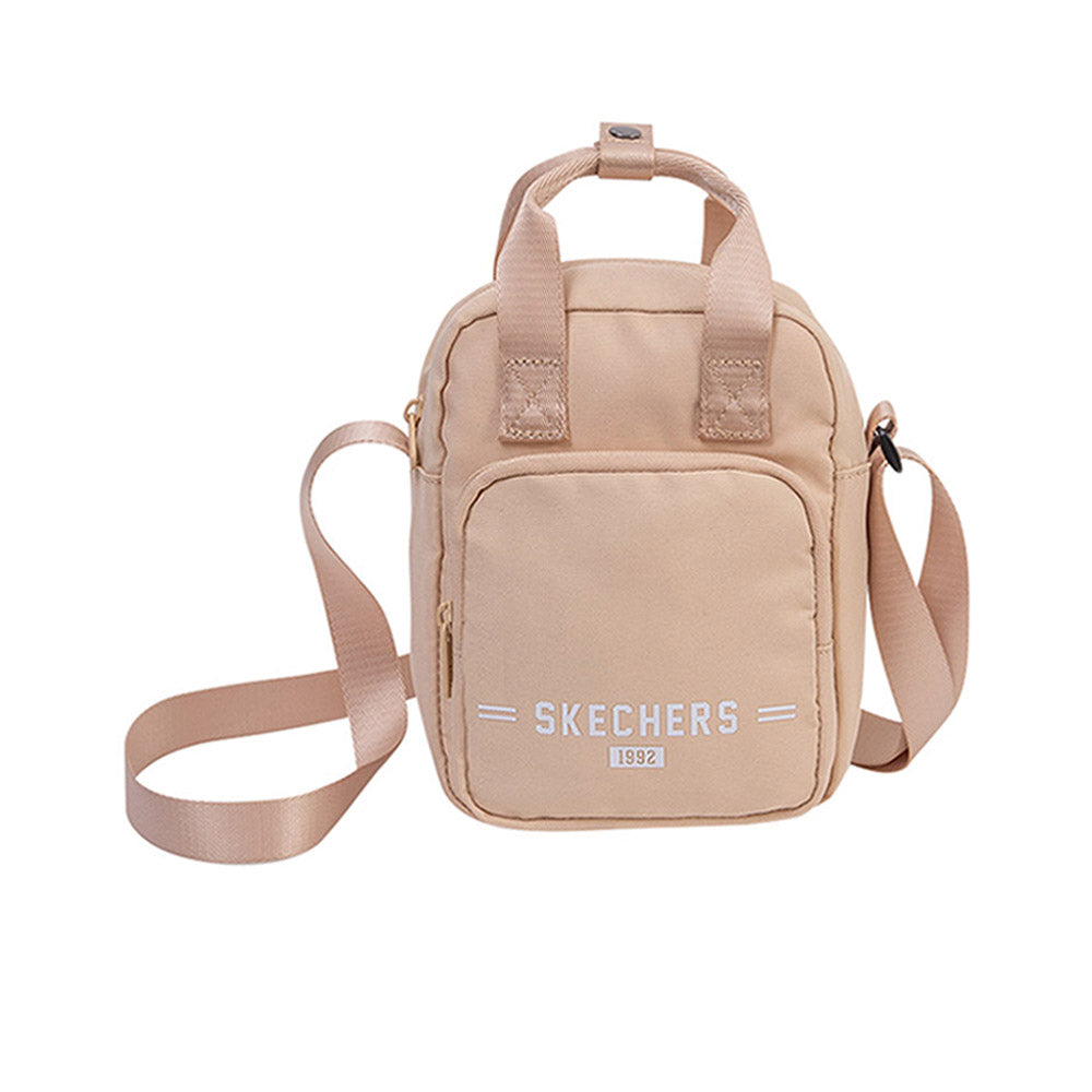 SKECHERS Cream Unisex Crossbody Bag - Supersports Thailand