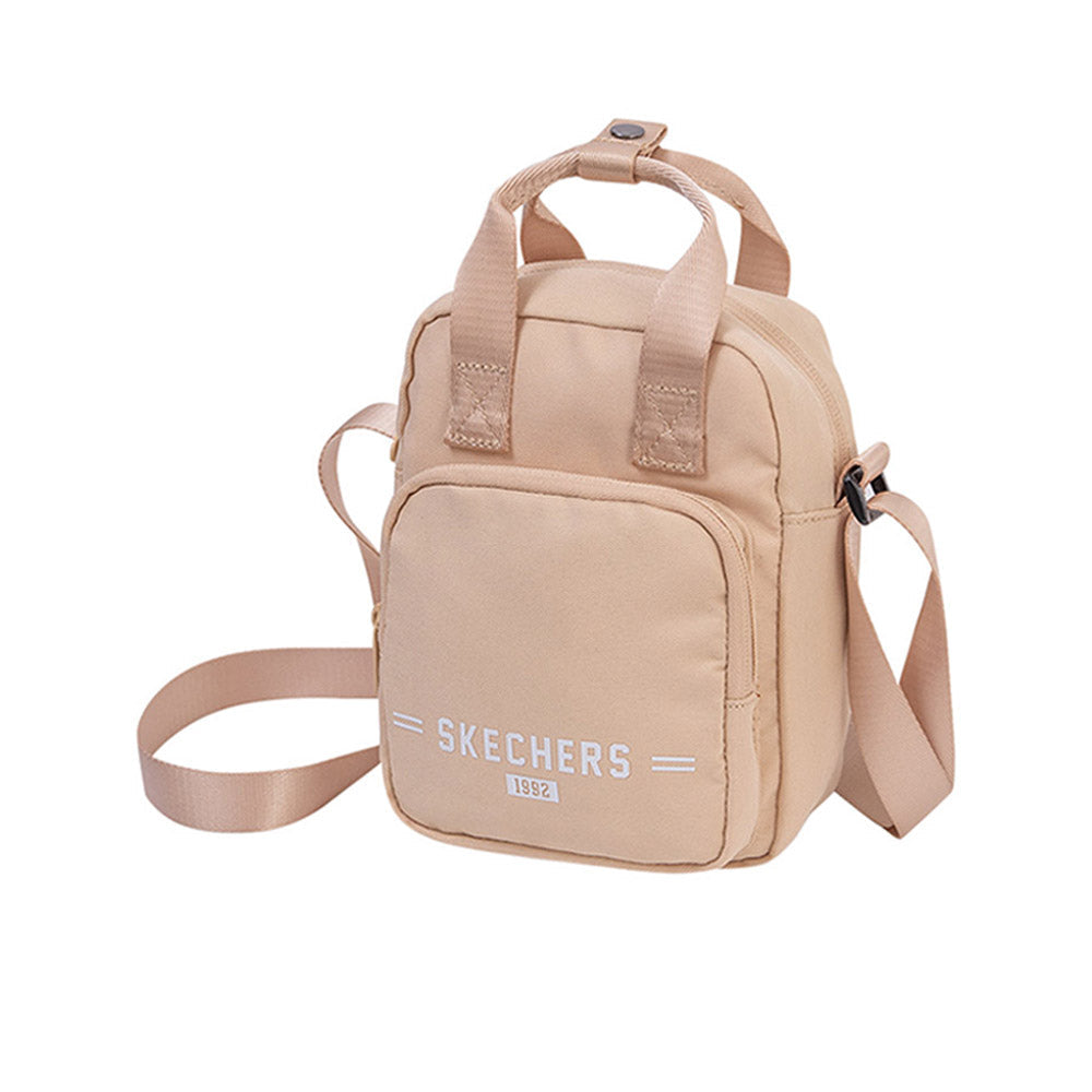 SKECHERS Cream Unisex Crossbody Bag - Supersports Thailand
