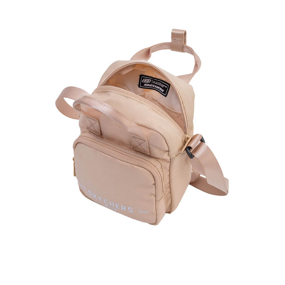 SKECHERS Cream Unisex Crossbody Bag - Supersports Thailand
