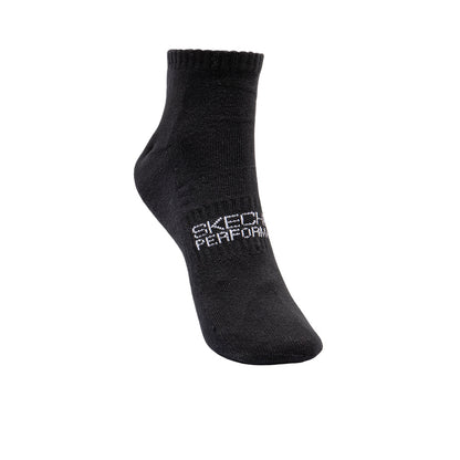 SKECHERS Performance Black ถุงเท้าผู้ใหญ่ (แพ็ค 3 คู่)