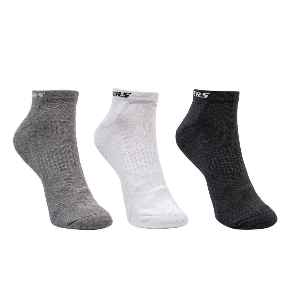 SKECHERS Performance Low-Cut ถุงเท้าผู้ใหญ่ (แพ็ค 3 คู่)