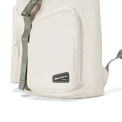 SKECHERS Cream Unisex Backpack