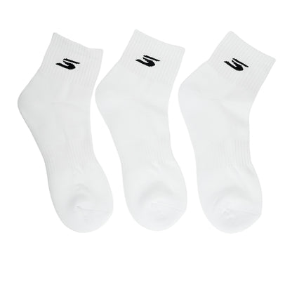 SKECHERS Quarter Sock ถุงเท้าผู้ใหญ่ (แพ็ค 3 คู่)