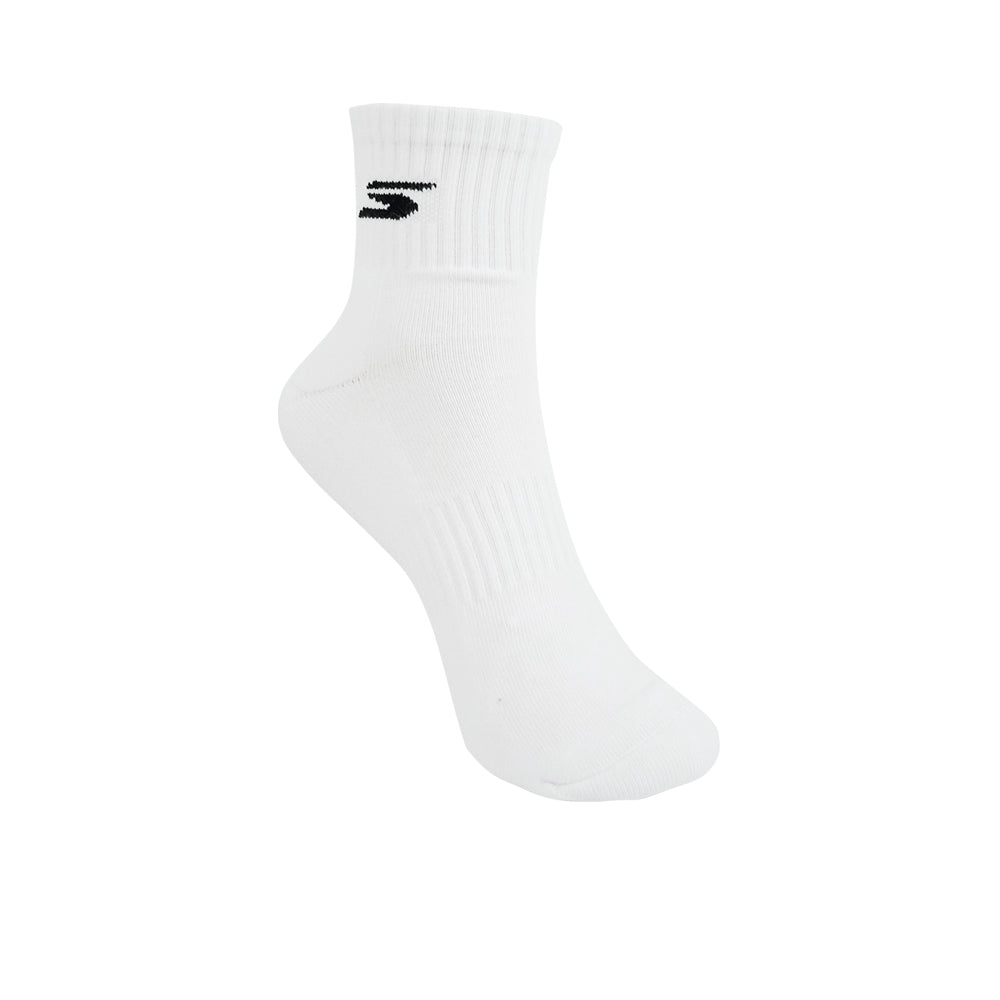 SKECHERS Quarter Sock ถุงเท้าผู้ใหญ่ (แพ็ค 3 คู่) Supersports Thailand