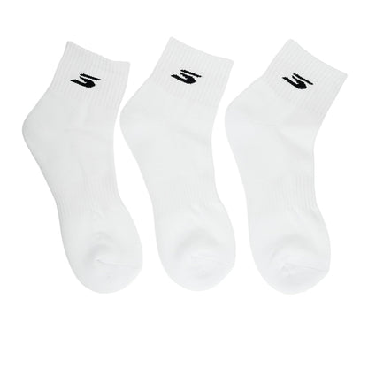 SKECHERS Quarter Sock Unisex Socks (3 Pairs) - Supersports Thailand