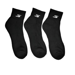 SKECHERS Quarter Sock ถุงเท้าผู้ใหญ่ (แพ็ค 3 คู่)