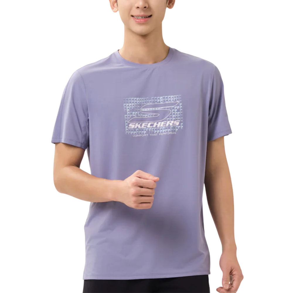 SKECHERS Walking: Performance Short Sleeve Men's Training T-Shirt - Supersports Thailand Supersports Thailand
