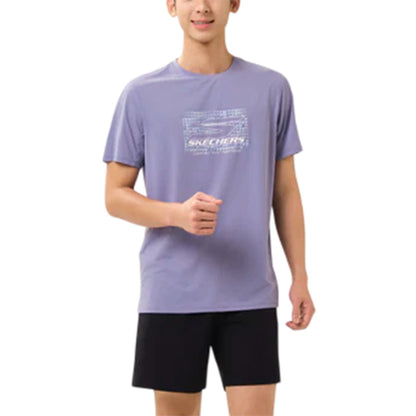 SKECHERS Walking: Performance Short Sleeve Men's Training T-Shirt - Supersports Thailand