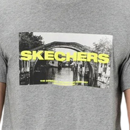 SKECHERS Lifestyle Physical Academia Collection: Lounge Men's T-Shirt - Supersports Thailand