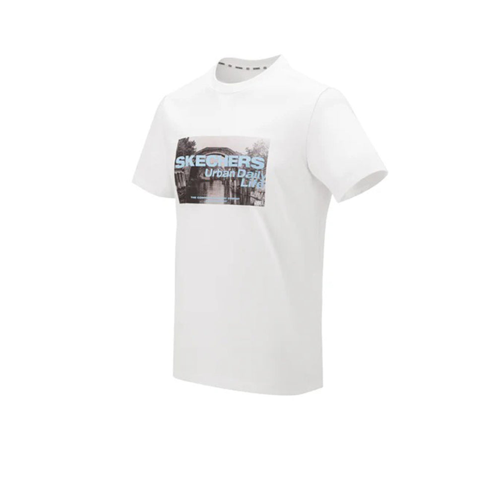 SKECHERS Lifestyle Physical Academia Collection: Lounge Men's T-Shirt - Supersports Thailand Supersports Thailand