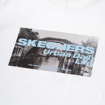 SKECHERS Lifestyle Physical Academia Collection: Lounge Men's T-Shirt - Supersports Thailand