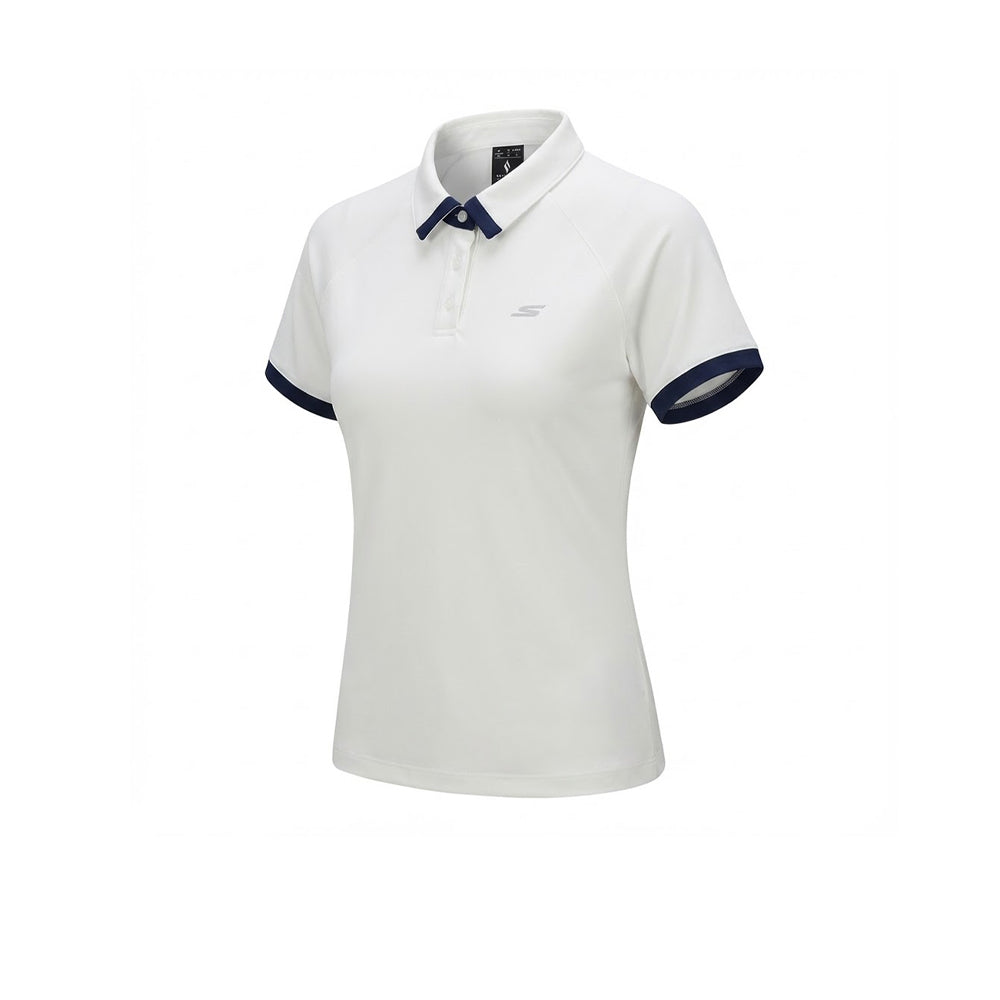 SKECHERS Performance Specialty Sports Collection: Court Short Sleeve Women's Training Polo Shirt - Supersports Thailand Supersports Thailand