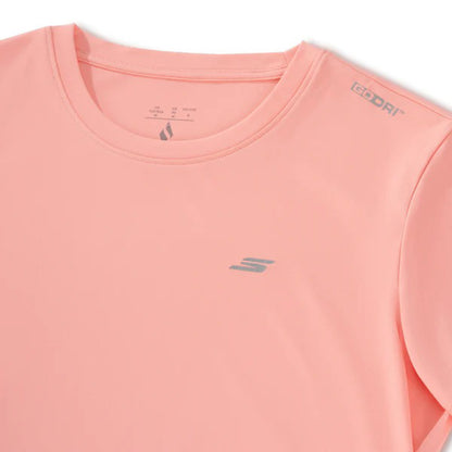 SKECHERS Dynamic Performance Walking Short Sleeve Tee Women's Training T-Shirt - Supersports Thailand