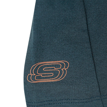 SKECHERS Green กางเกงลำลองขาสั้นเด็กผู้ชาย