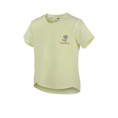 SKECHERS Short Sleeve Tee เสื้อยืดเด็กผู้หญิง