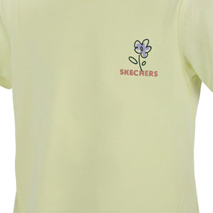 SKECHERS Short Sleeve Tee เสื้อยืดเด็กผู้หญิง