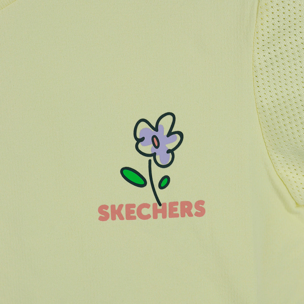 SKECHERS Short Sleeve Tee เสื้อยืดเด็กผู้หญิง