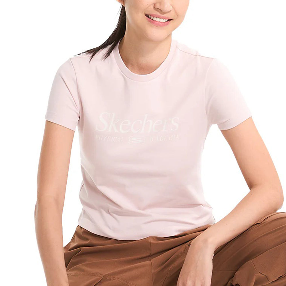 SKECHERS Lifestyle Physical Academia Collection: Lounge Women's T-Shirt - Supersports Thailand