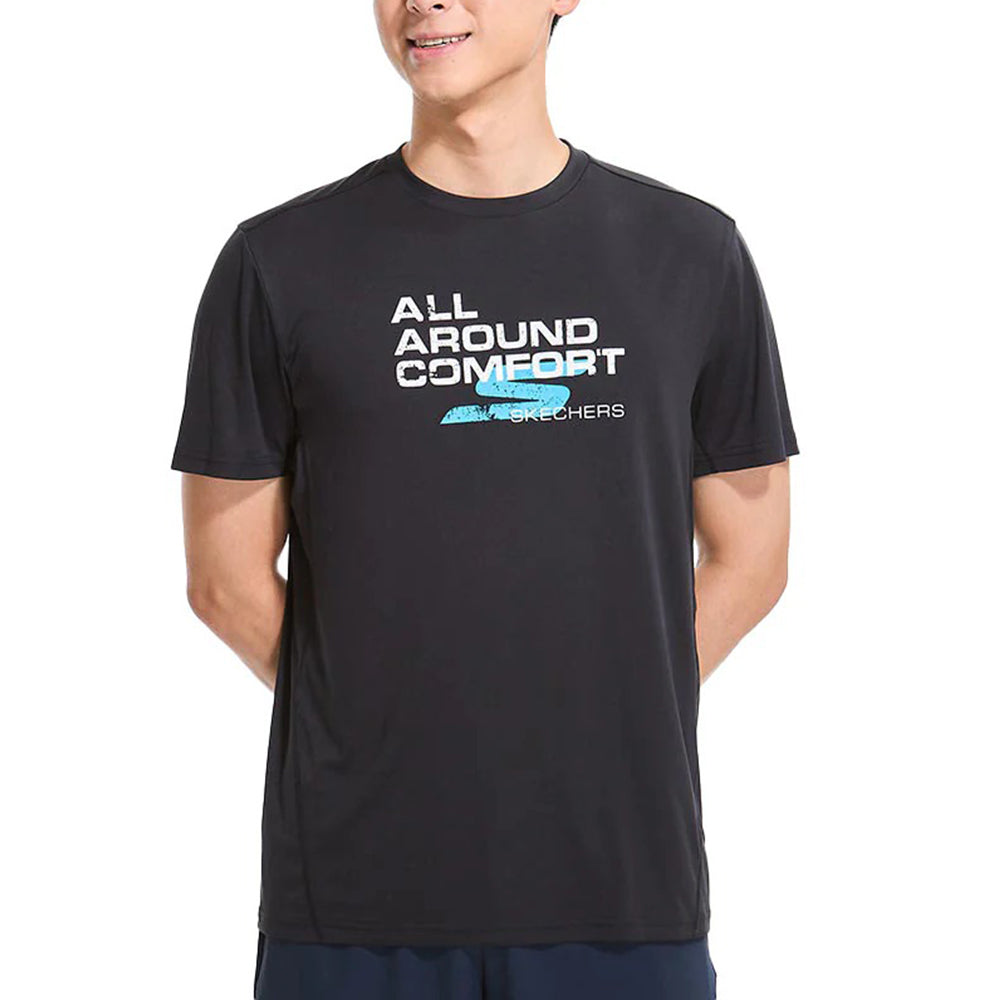 SKECHERS Dynamic Performance Walking Short Sleeve Tee Men's Training T-Shirt - Supersports Thailand