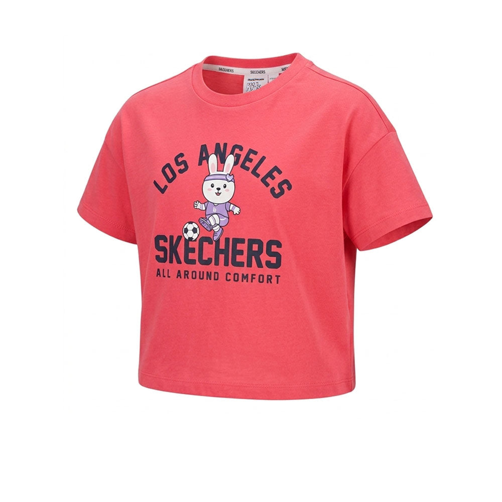 SKECHERS Short Sleeve Girls T-Shirt - Supersports Thailand Supersports Thailand