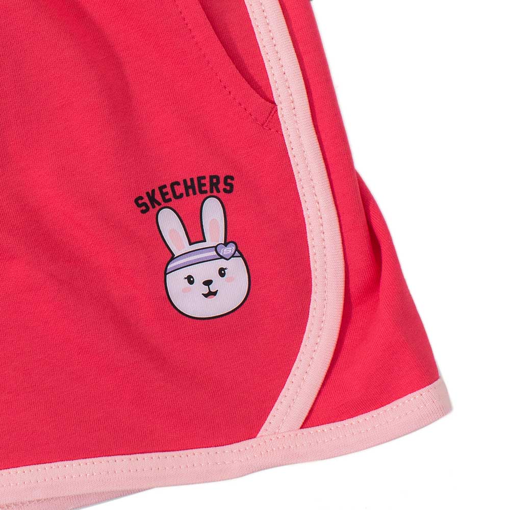 SKECHERS Red Girls Lifestyle Shorts - Supersports Thailand Supersports Thailand