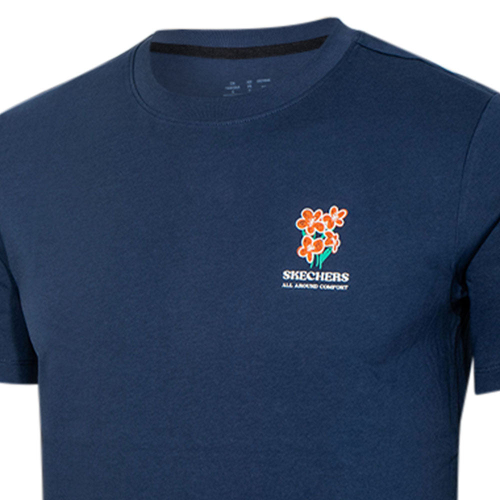 SKECHERS Navy Men's T-Shirt