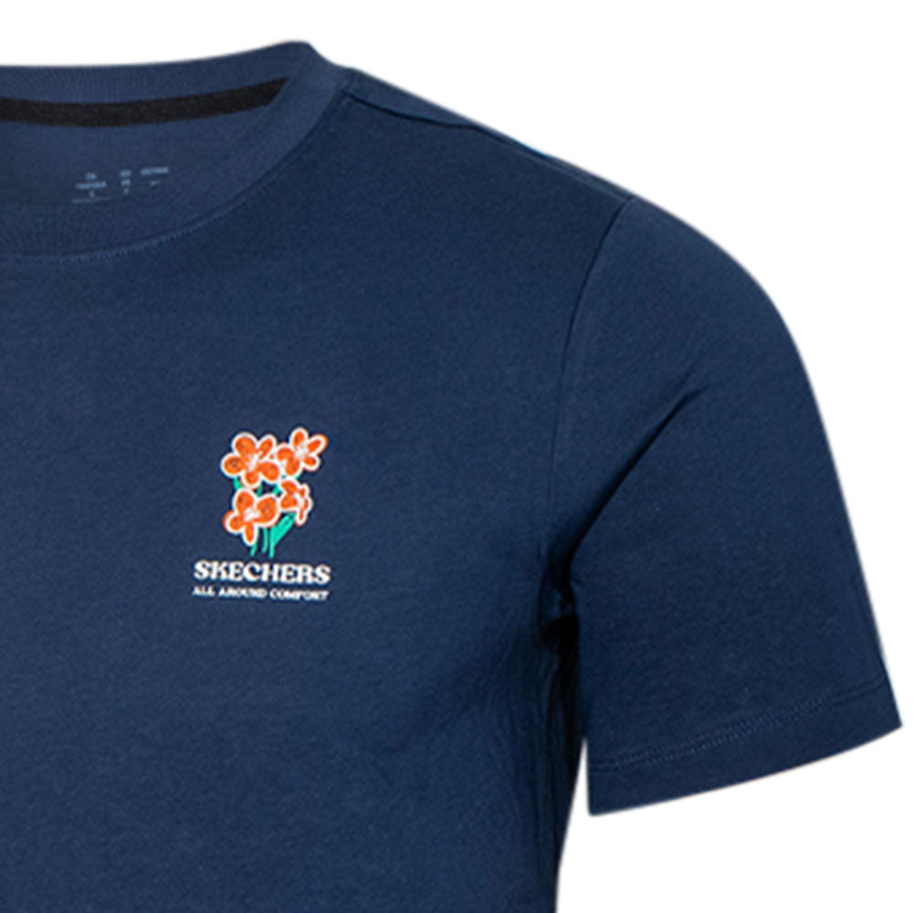SKECHERS Navy Men's T-Shirt