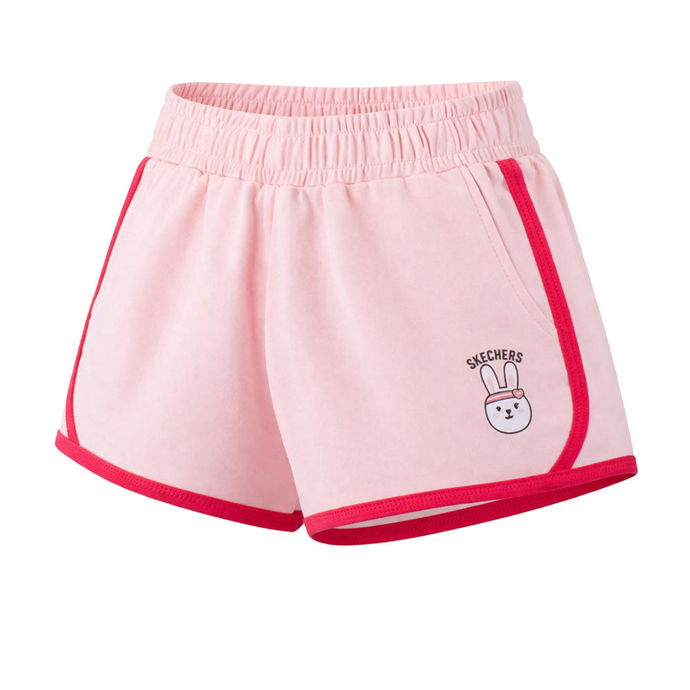 SKECHERS Pink Girls Lifestyle Shorts - Supersports Thailand Supersports Thailand