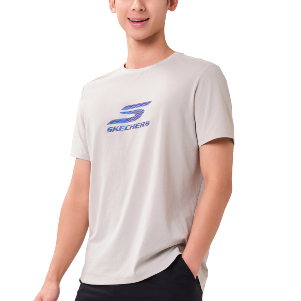 SKECHERS Walking: Performance Short Sleeve Men's Training T-Shirt - Supersports Thailand