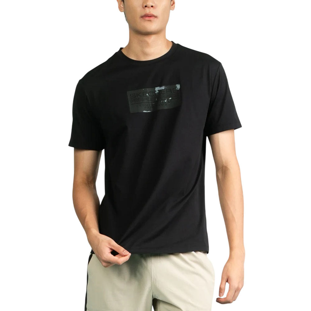 SKECHERS Walking: Performance Short Sleeve Tee Men's Training T-Shirt - Supersports Thailand Supersports Thailand