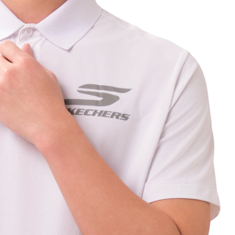 SKECHERS Walking: Performance Men's Training Polo Shirt - Supersports Thailand