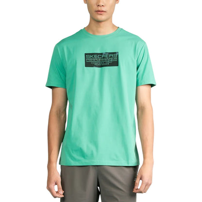 SKECHERS Walking: Performance Short Sleeve Tee Men's Training T-Shirt - Supersports Thailand
