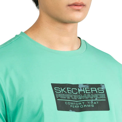 SKECHERS Walking: Performance Short Sleeve Tee Men's Training T-Shirt - Supersports Thailand