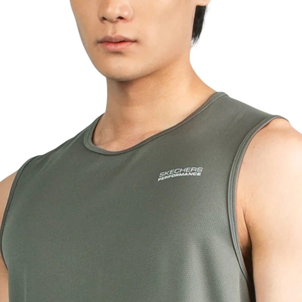 SKECHERS Walking: Performance Sleeveless Tee Men's Training Tank - Supersports Thailand