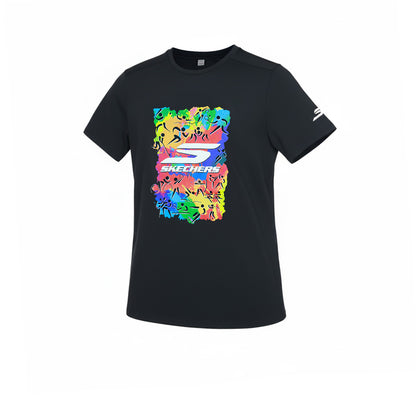 SKECHERS Performance Short Sleeve Tee Unisex Training T-Shirt - Supersports Thailand