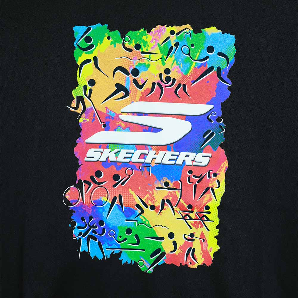 SKECHERS Performance Short Sleeve Tee Unisex Training T-Shirt - Supersports Thailand Supersports Thailand