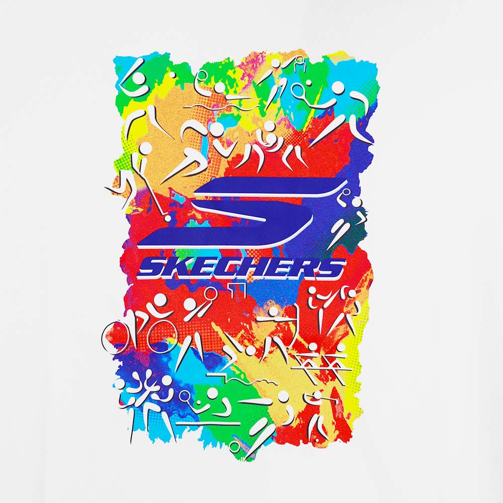 SKECHERS Performance Short Sleeve Tee Unisex Training T-Shirt - Supersports Thailand Supersports Thailand