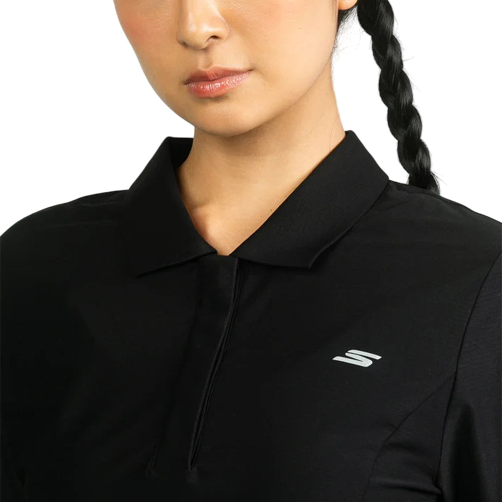 SKECHERS Walking: Performance Short Sleeve Tee Women's Training Polo Shirt - Supersports Thailand