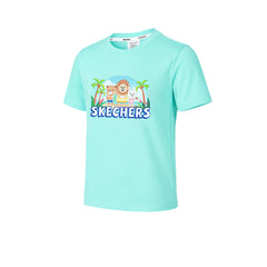 SKECHERS Cali Summer: Short Sleeve Tee เสื้อยืดเด็กผู้ชาย