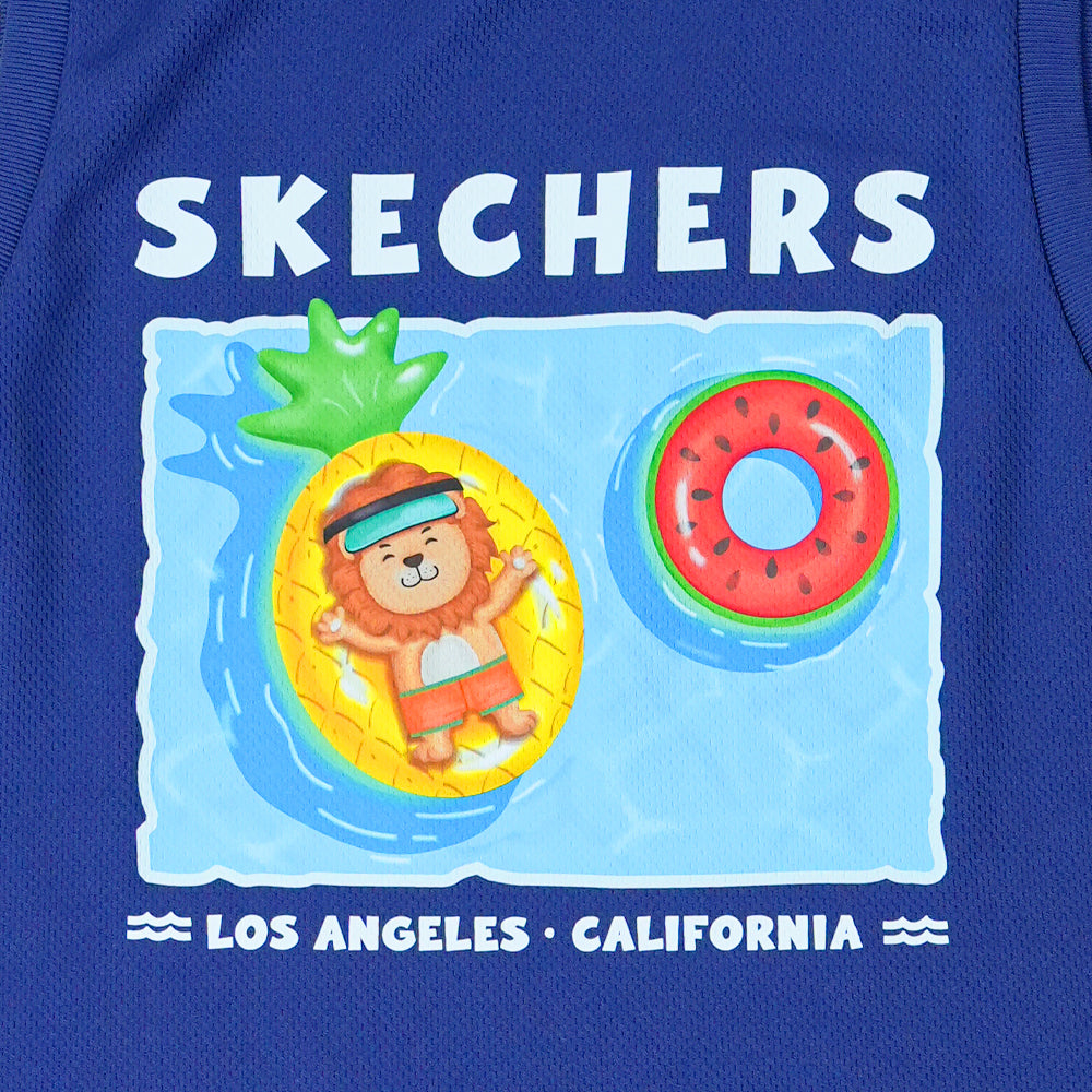 SKECHERS Sleeveless Tee Boys Tank - Supersports Thailand