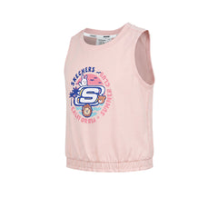 SKECHERS Sleeveless Tee เสื้อกล้ามเด็กผู้หญิง