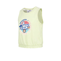 SKECHERS Sleeveless Tee เสื้อกล้ามเด็กผู้หญิง