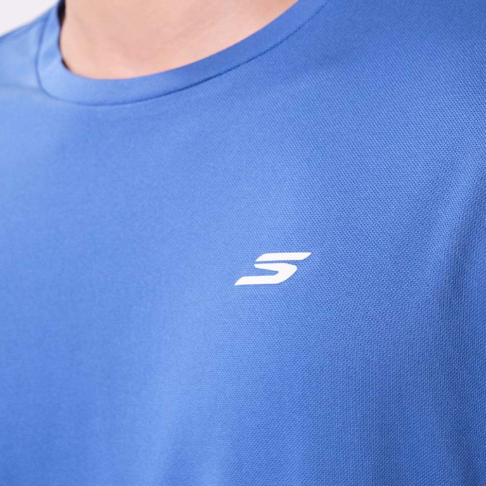 SKECHERS Performance Short Sleeve เสื้อออกกำลังกายผู้ชาย Supersports Thailand