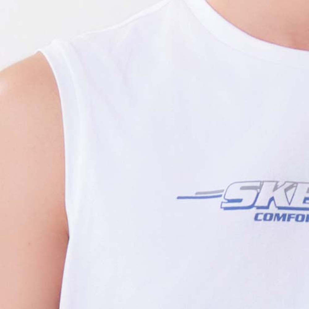 SKECHERS Performance Sleeveless เสื้อกล้ามออกกำลังกายผู้ชาย Supersports Thailand