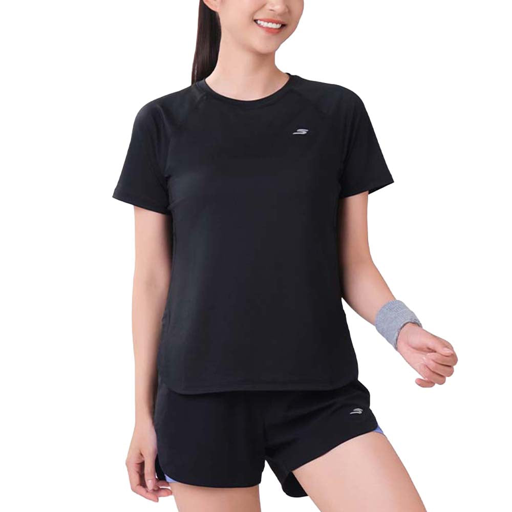 SKECHERS Performance Short Sleeve เสื้อวิ่งผู้หญิง Supersports Thailand