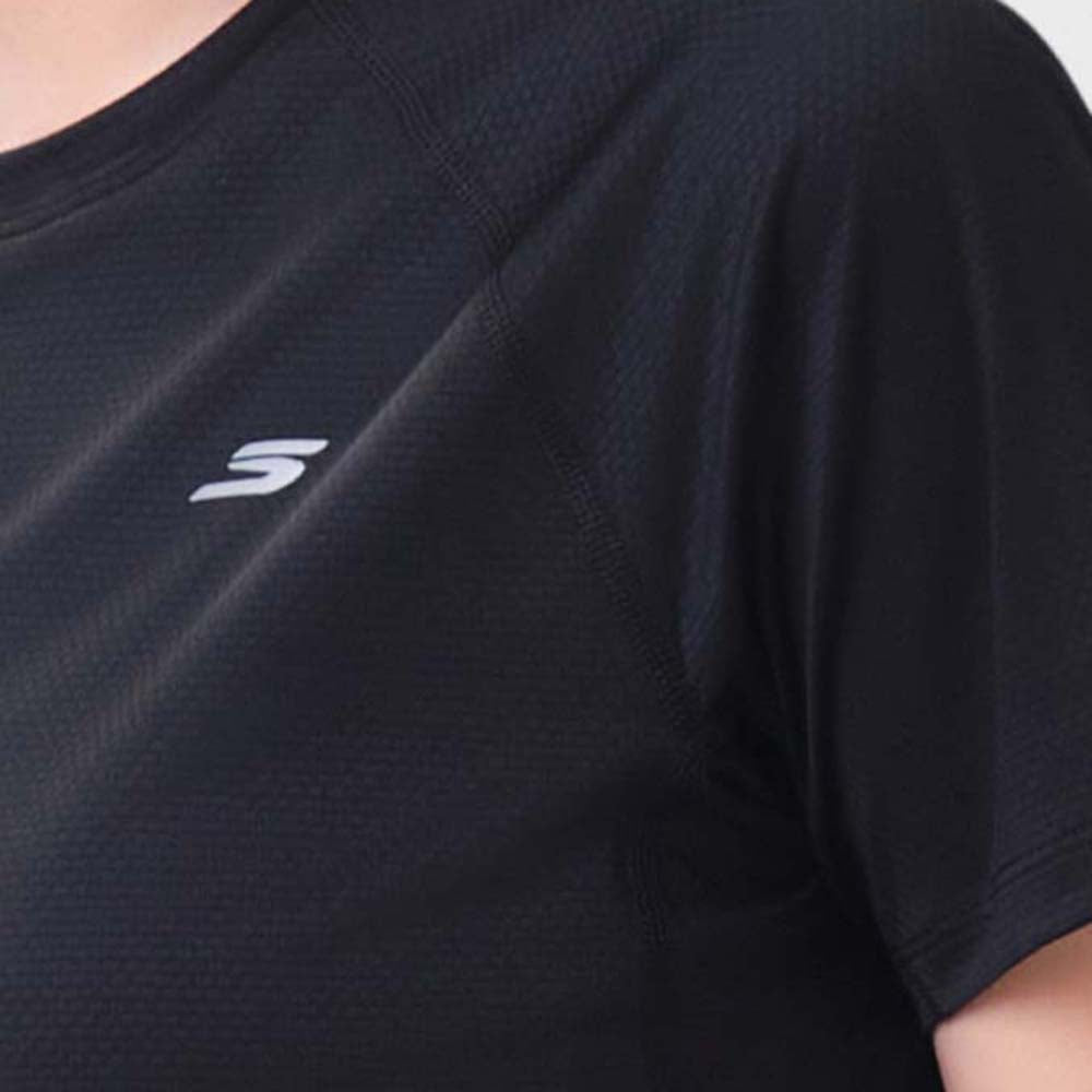 SKECHERS Performance Short Sleeve เสื้อวิ่งผู้หญิง Supersports Thailand