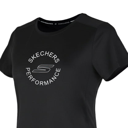 SKECHERS Walking: Performance Short Sleeve Tee เสื้อออกกำลังกายผู้หญิง