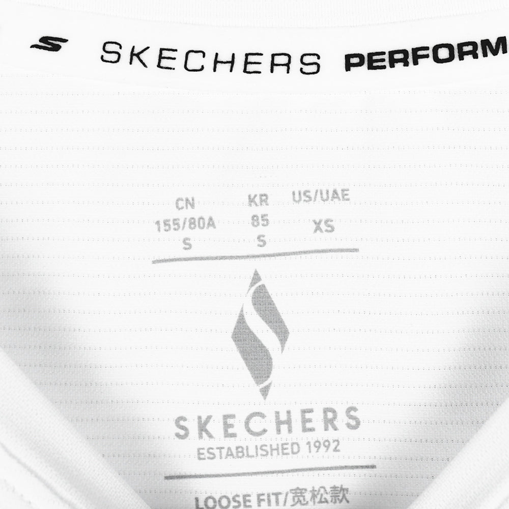 SKECHERS Walking: Performance Short Sleeve Tee เสื้อออกกำลังกายผู้หญิง